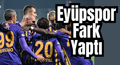 Eyüpspor Silindir Gibi. Eflatun Sarılılar Şanlıurfaspor Engelini Rahat Geçti