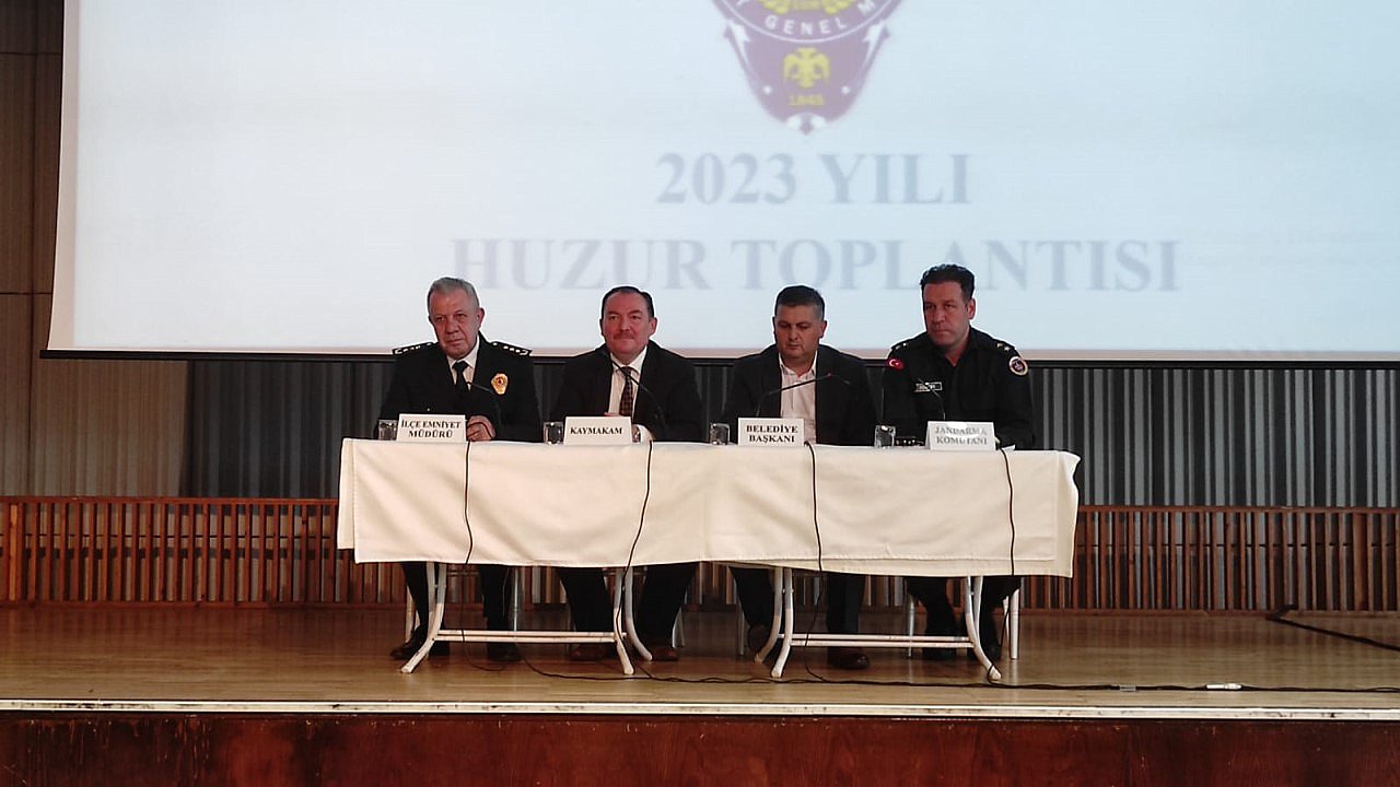 Eyüpsultan İlçe Güvenlik Toplantısı Yapıldı