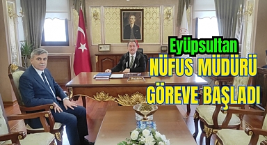 Eyüpsultan Nüfus Müdürlüğü'ne Yalçın Aktaş atandı
