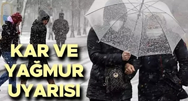 Sondakika..! Meteoroloji duyurdu, Kar geliyor