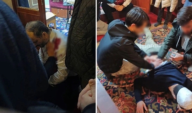 Fatih Camii imamına bıçaklı saldırı: Saldırgan gözaltına alındı