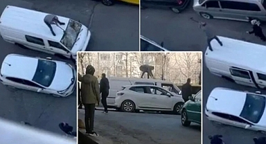 Gaziosmanpaşa'da baltalı, balyozlu yol verme kavgası