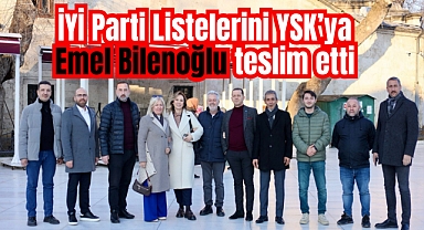 Emel Bilenoğlu Belediye Meclis Üyesi Adaylarının Evraklarını Bizzat YSK’ya iletti.