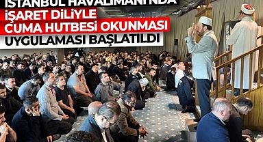 İşitme Engellilere İşaret Diliyle Cuma Hutbesi