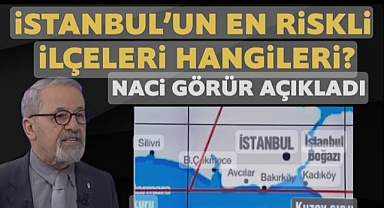 Naci Görür'den 'İstanbul' uyarısı: Riskli ilçeleri tek tek saydı