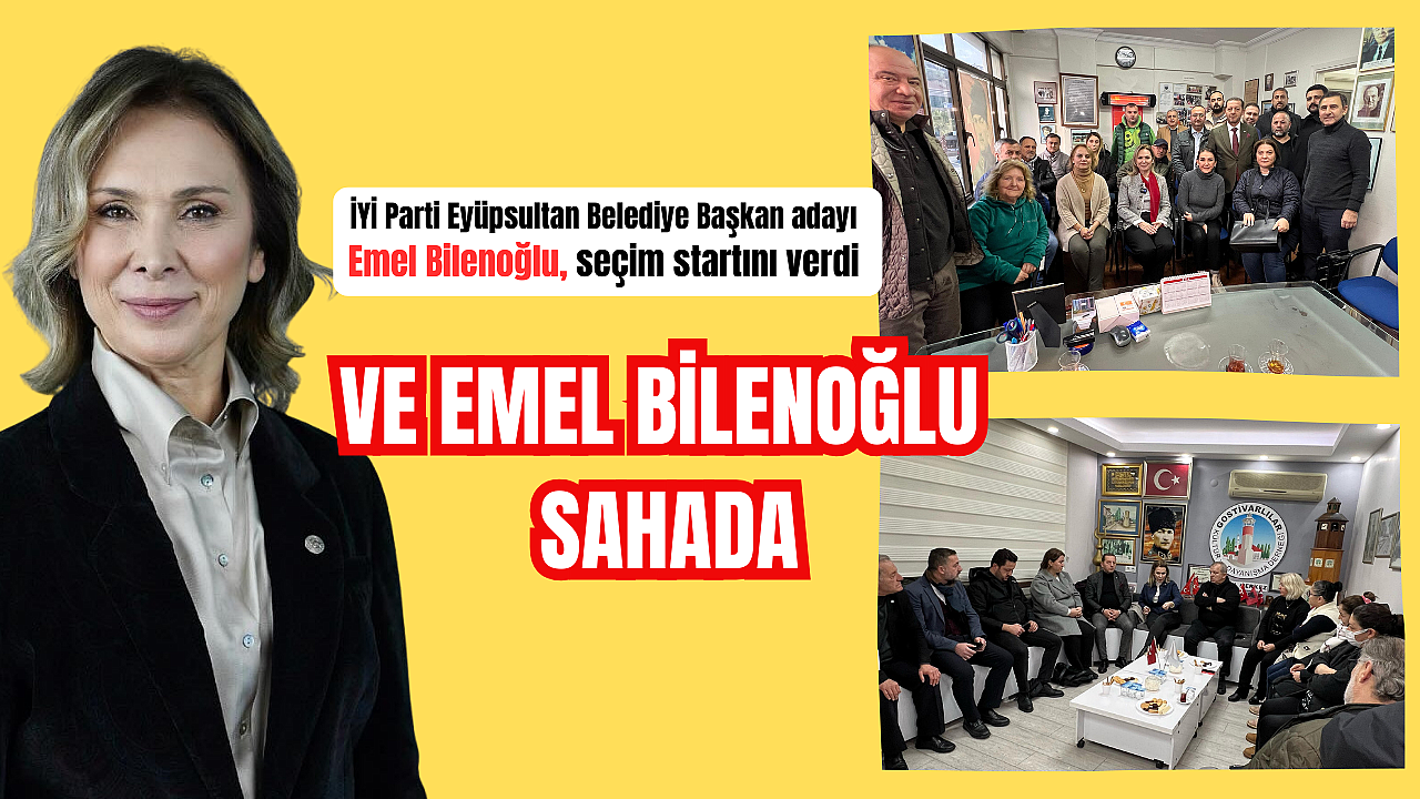 VE EMEL BİLENOĞLU SAHADA