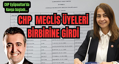 CHP eski meclis üyeleri birbirine girdi!