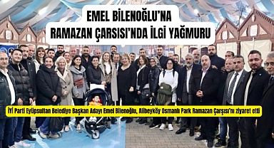 EMEL BİLENOĞLU’NA RAMAZAN ÇARSISI’NDA İLGİ YAĞMURU!