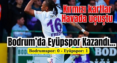 Gergin maçın galibi Eyüpspor, Eyüpspor'dan tek vuruşla 3 puan