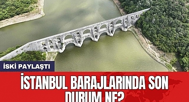 İSKİ paylaştı: İstanbul barajlarının doluluk oranı
