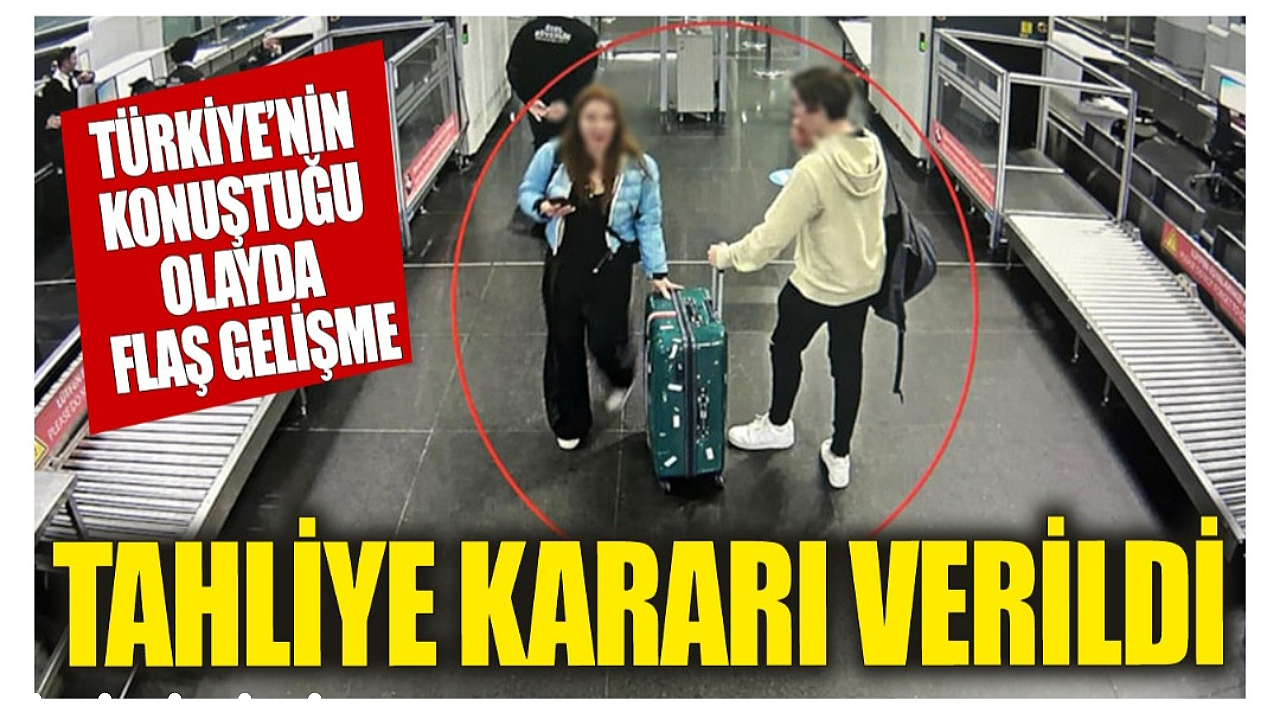 Yazar Eylem Tok ile oğlunu havalimanına götüren çalışana tahliye