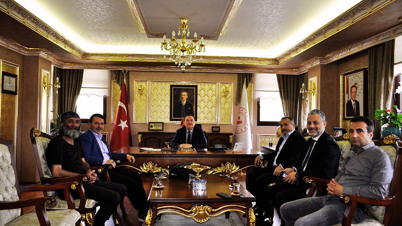 Eyüpsultan Gazeteciler Derneği Kaymakam İhsan Kara’yı Ziyaret Etti