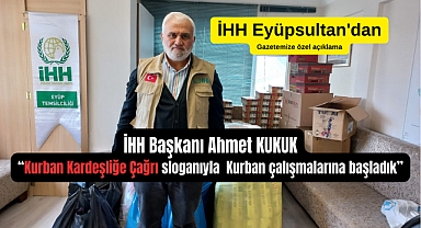 İHH Eyüpsultan, Kurban Bayramı’nda da ihtiyaç sahiplerinin yanında