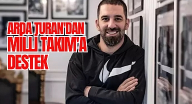 Arda Turan'dan A Milli Takım'a destek mesajı