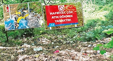 Belgrad Ormanı çöp yığınına döndü