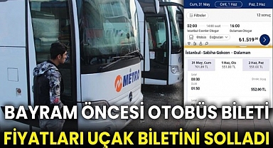 Otobüs bilet fiyatları, uçak biletini geçti