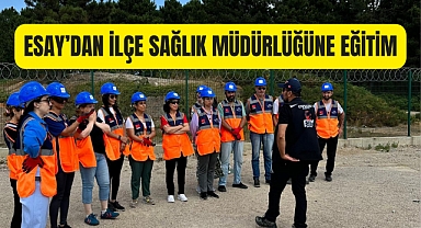 Eyüpsultan İlçe Sağlık Müdürlüğü Arama Kurtarma Eğitimi Aldı