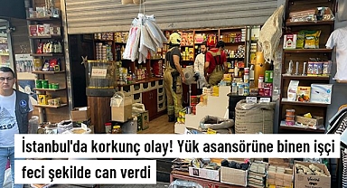 İstanbul'da korkunç olay! Asansörüe sıkışan işçi feci şekilde can verdi
