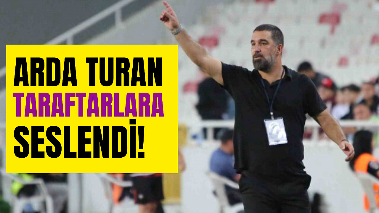 Arda Turan, Trabzonspor'la oynayacakları lig maçına taraftarları davet etti