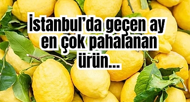 İstanbul’da geçen ay en çok pahalanan ürün…