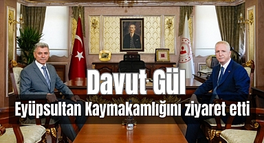 İstanbul Valisi Davut Gül, Eyüpsultan Kaymakamlığı’nı Ziyaret Etti