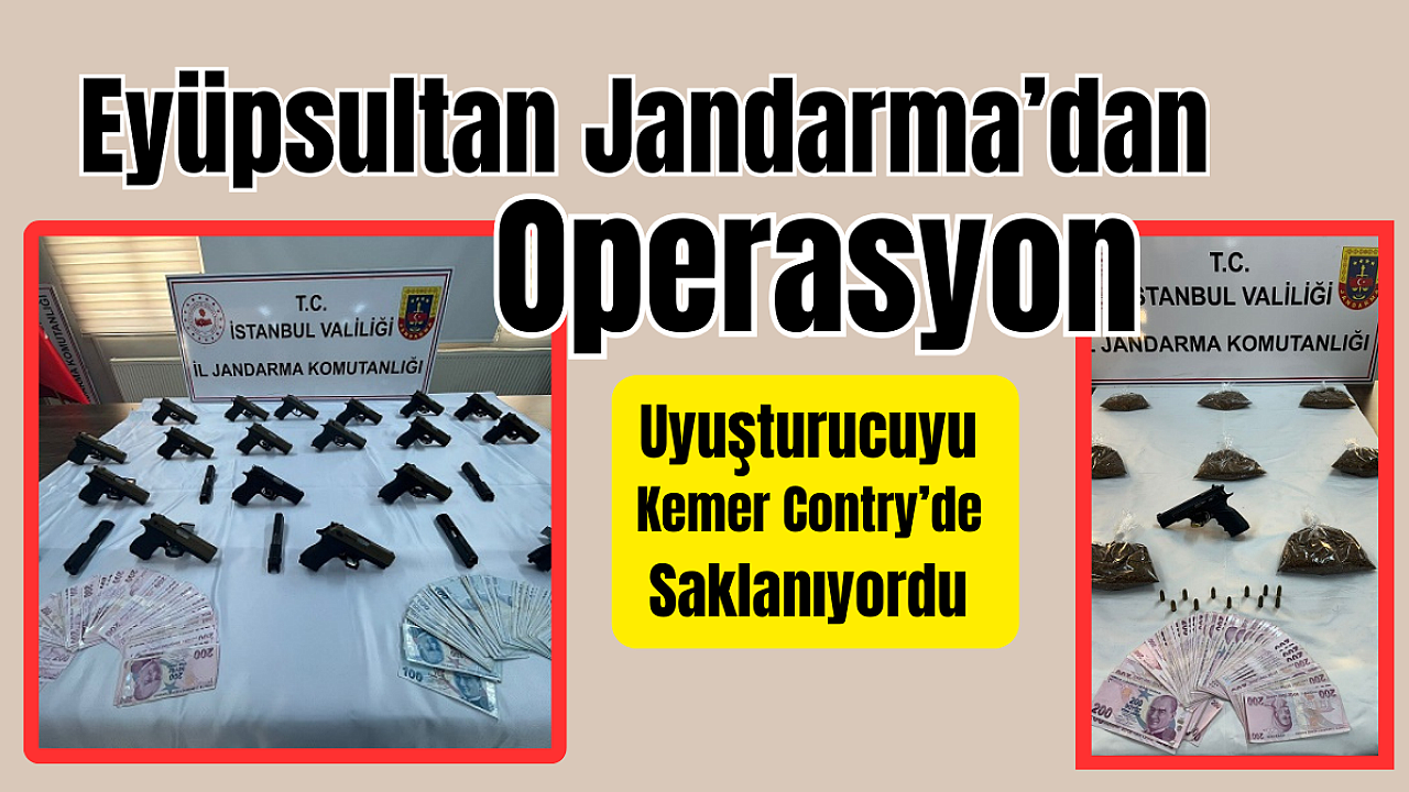 Jandarma'dan Uyuşturucu ve Silah Çetelerine Operasyon