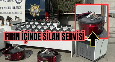 İstanbul Eyüpsultan’da fırın içinde silah servisi:13 gözaltı