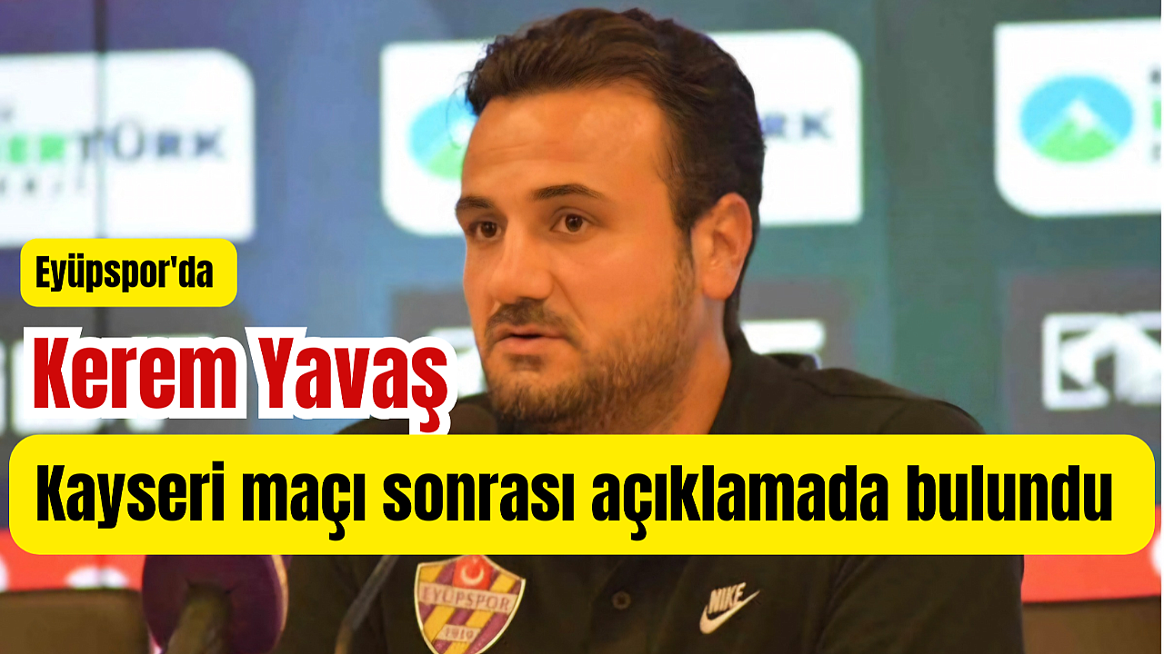 Kerem Yavaş: 'Deplasmandan alınan puan değerlidir.'