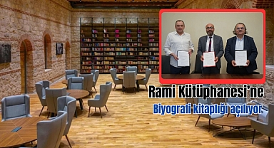 Rami Kütüphanesi’ne biyografi kitaplığı açılıyor