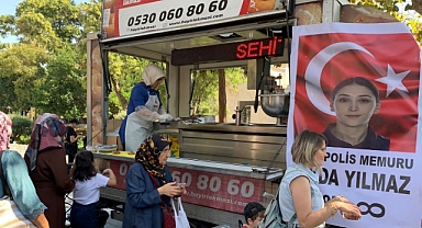 Şehit Polis Şeyda Yılmaz İçin Lokma Dağıtıldı