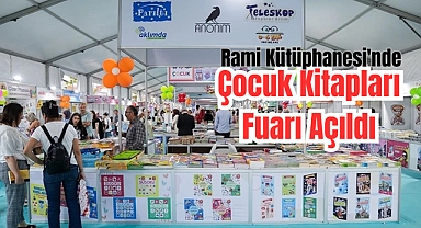Rami Kütüphanesi'nde Çocuk Kitapları Fuarı Başladı