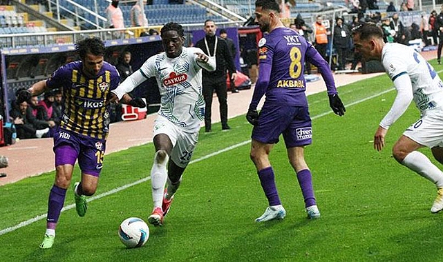 Eyüpspor'a Çaykur Rizespor freni 1-2 Eyüpspor'dan evinde ilk kayıp