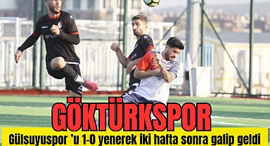 Gergin maçta kazanan Göktürk oldu