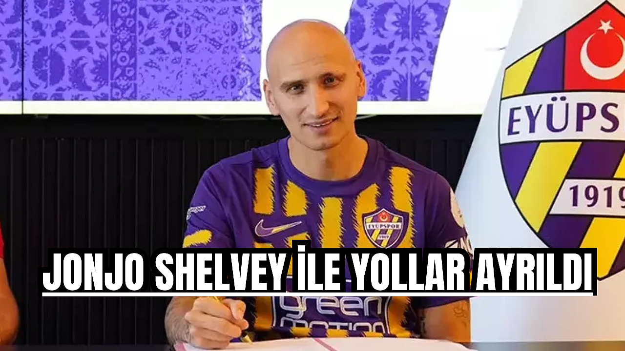 Eyüpspor'da Jonjo Shelvey ile yollar ayrıldı