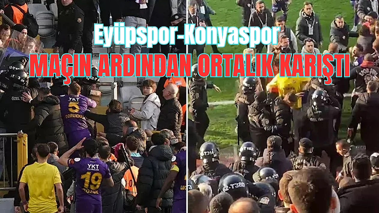 Eyüpspor-Konyaspor maçının ardından ortalık karıştı!