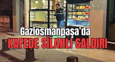 Gaziosmanpaşa'da 17 yaşındaki genç kafede silahlı saldırıya uğradı