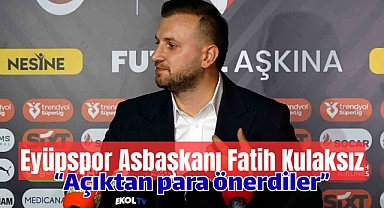 Berke Özer için şok teklif! Eyüpspor açıkladı: “Açıktan para önerdiler”