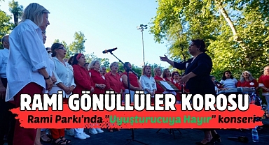 Rami Parkı'nda Uyuşturucuya Hayır! Konseri