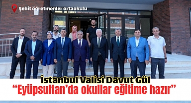 Eyüpsultan’da okullar eğitime hazır