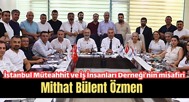 Mithat Bülent Özmen, İMİDER’i ziyaret etti