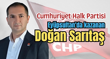 CHP Eyüpsultan'da iki adaylı kongrede kazanan Doğan Sarıtaş