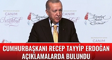 Cumhurbaşkanı Erdoğan: İstanbul sevdamız bitmeyecek
