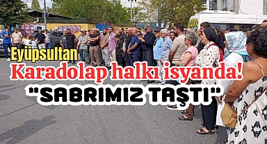 Karadolap halkı isyanda! Basın açıklaması yaptılar