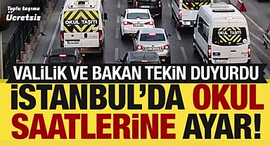 Okulun ilk günü İstanbul'da 'saat' ayarı! Toplu taşıma ücretsiz