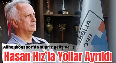 Alibeyköy’de Teknik Direktör Hasan Hız’la Yollar Ayrıldı