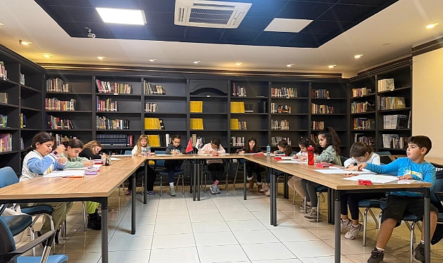 Çocuklara yönelik Sanat Atölyesi başladı