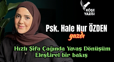 Hızlı Şifa Çağında Yavaş Dönüşüm/ Eleştirel bir bakış
