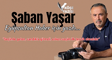 Seçimle gelen, sandıkla gitmeli, erken seçim ilk tercih olmalıdır.