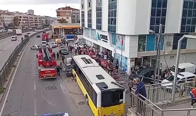 Son dakika... İstanbul'da İETT otobüsü durağa daldı! Çok sayıda yaralı var