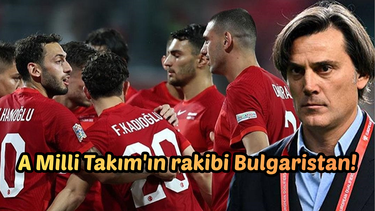 A Milli Takım'ın rakibi Bulgaristan!